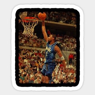 Tracy McGrady - Vintage Design Of Basketball Sticker